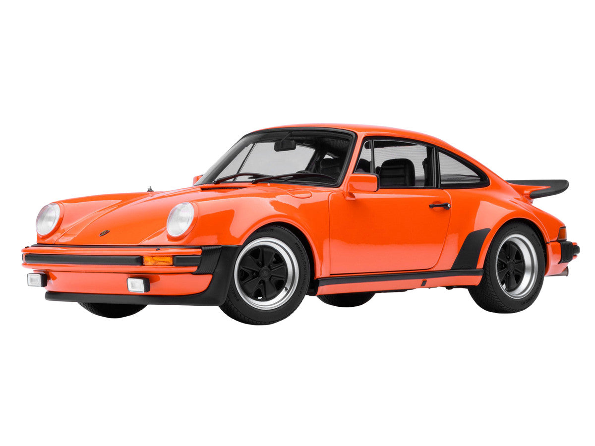 Porsche 911 Turbo 3.0 (930) Continental Orange 1/18 Model Car