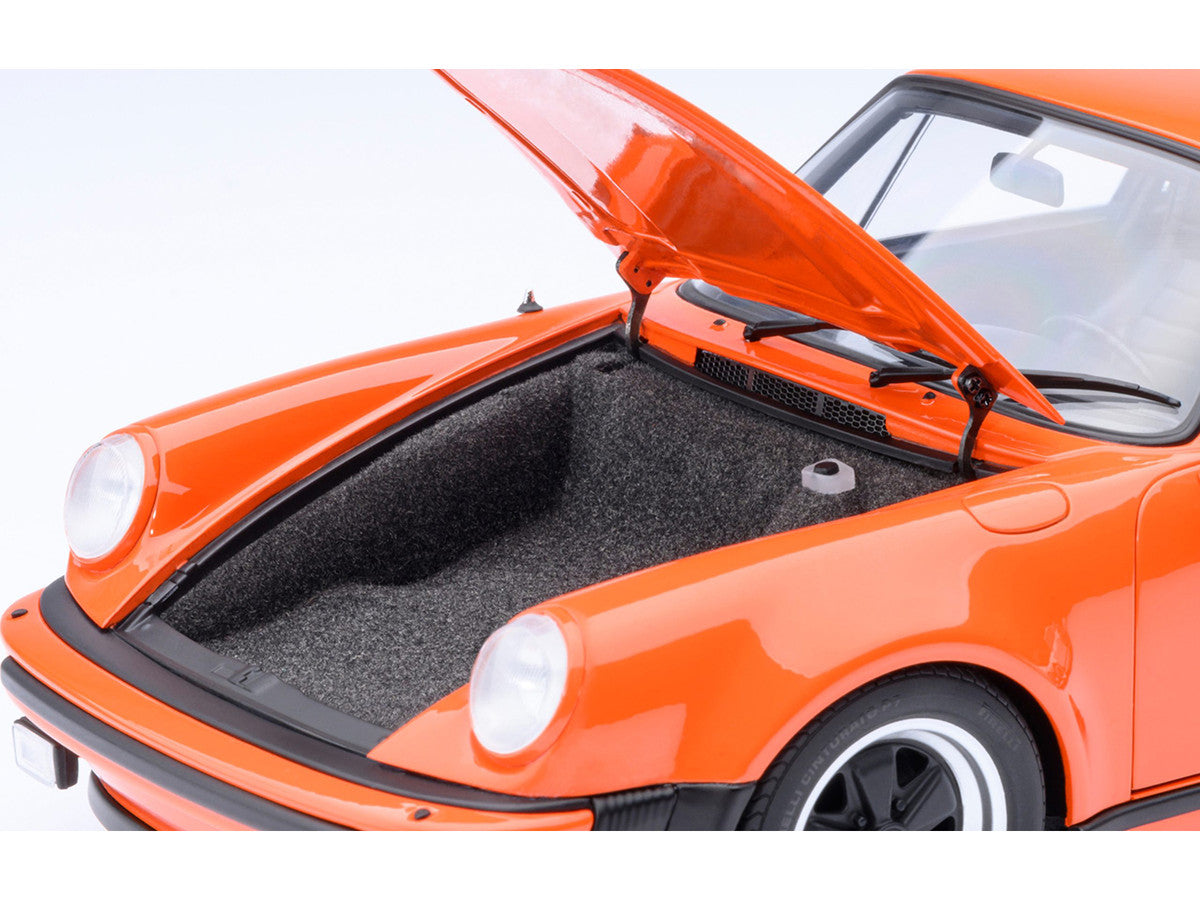 Porsche 911 Turbo 3.0 (930) Continental Orange 1/18 Model Car