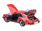 Porsche 911 Turbo 3.0 (930) Guards Red 1/18 Model Car
