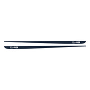1968-1982 Corvette Hood Stripe Decals - Pair L-48 Gloss Blue - CA-78330-Corvette-Store-Online