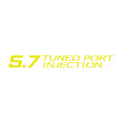 1985-1991 Corvette Tuned Port Injection Decal - Gloss Yellow - CA-78701-Corvette-Store-Online