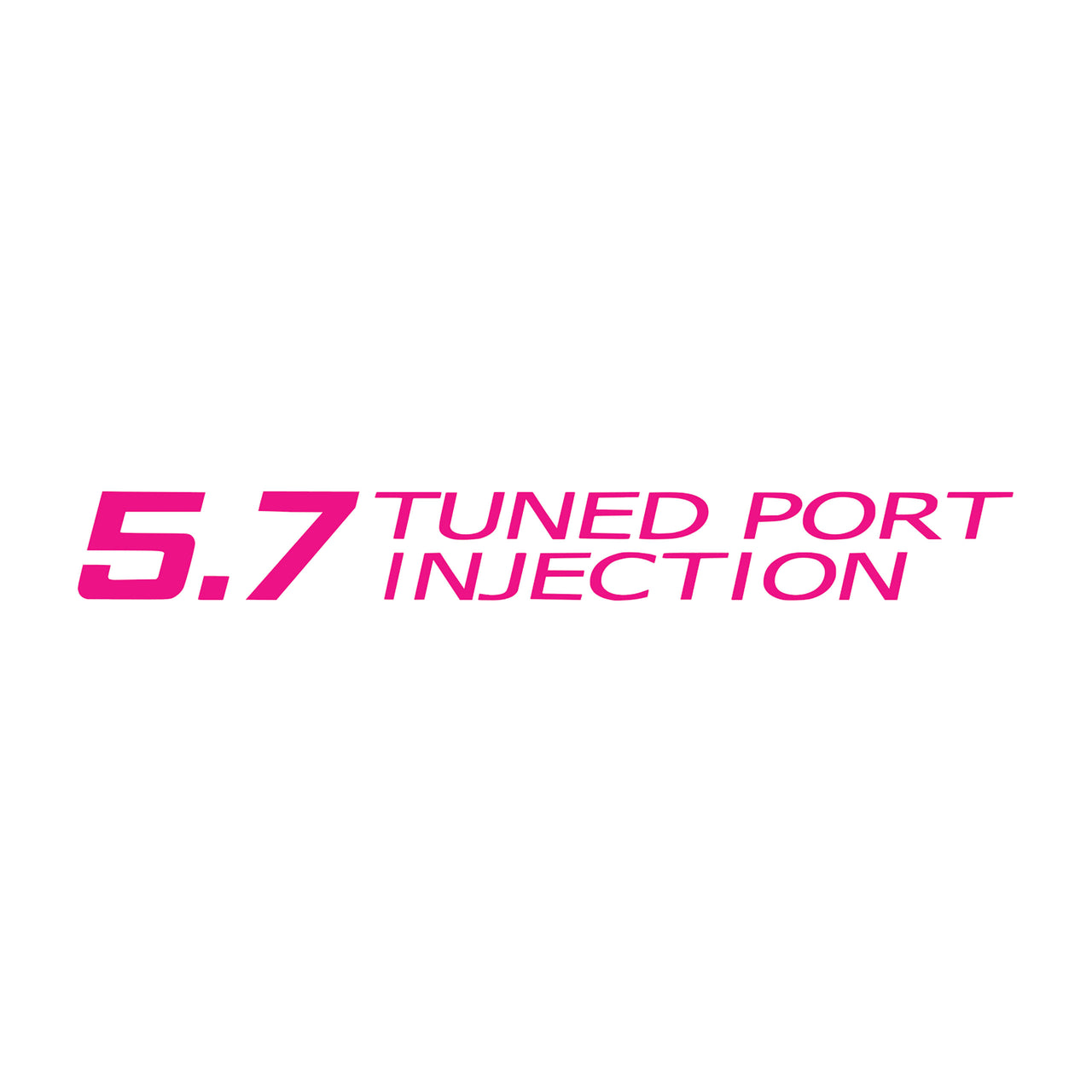 1985-1991 Corvette Tuned Port Injection Decal - Gloss Pink - CA-78702-Corvette-Store-Online