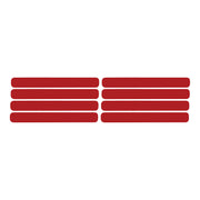 1991-1994 Corvette Side Vent Louver Decals - 8 Pieces Gloss Red - CA-78845-Corvette-Store-Online