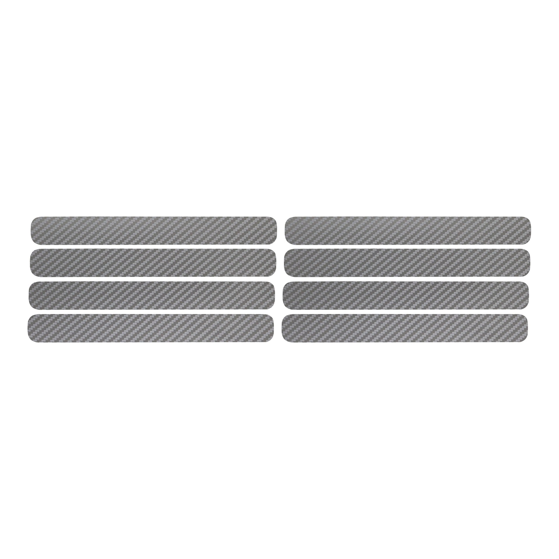 1991-1994 Corvette Side Vent Louver Decals - 8 Pieces Gray Gloss Carbon Fiber - CA-78857-Corvette-Store-Online