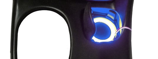 1997-2004 Corvette LED Cup Holder Accent Ring - Blue W/O Switch - CA-79347-Corvette-Store-Online