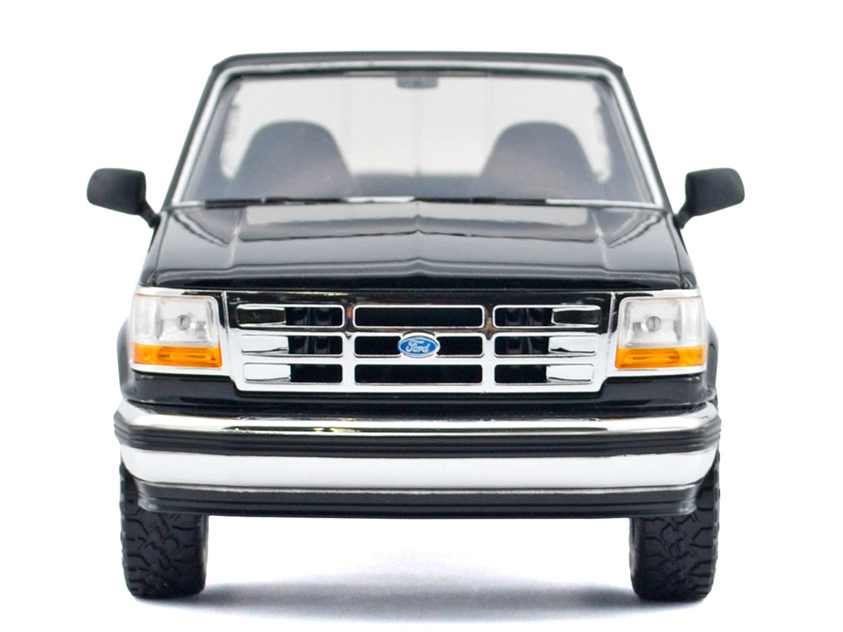 1993 Ford F-150 XLT Pickup Truck Black "Timeless Legends" Series 1/24 Diecast Model Car