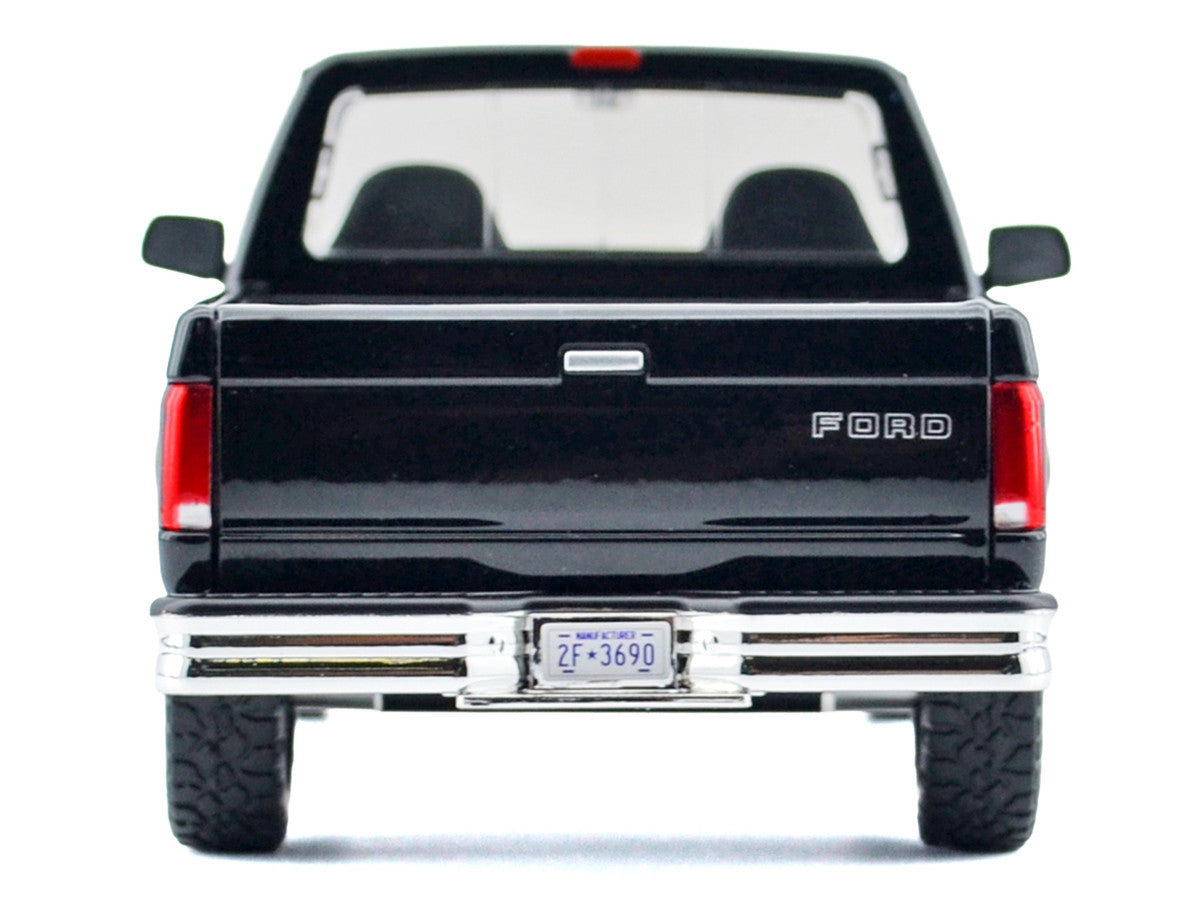 1993 Ford F-150 XLT Pickup Truck Black "Timeless Legends" Series 1/24 Diecast Model Car