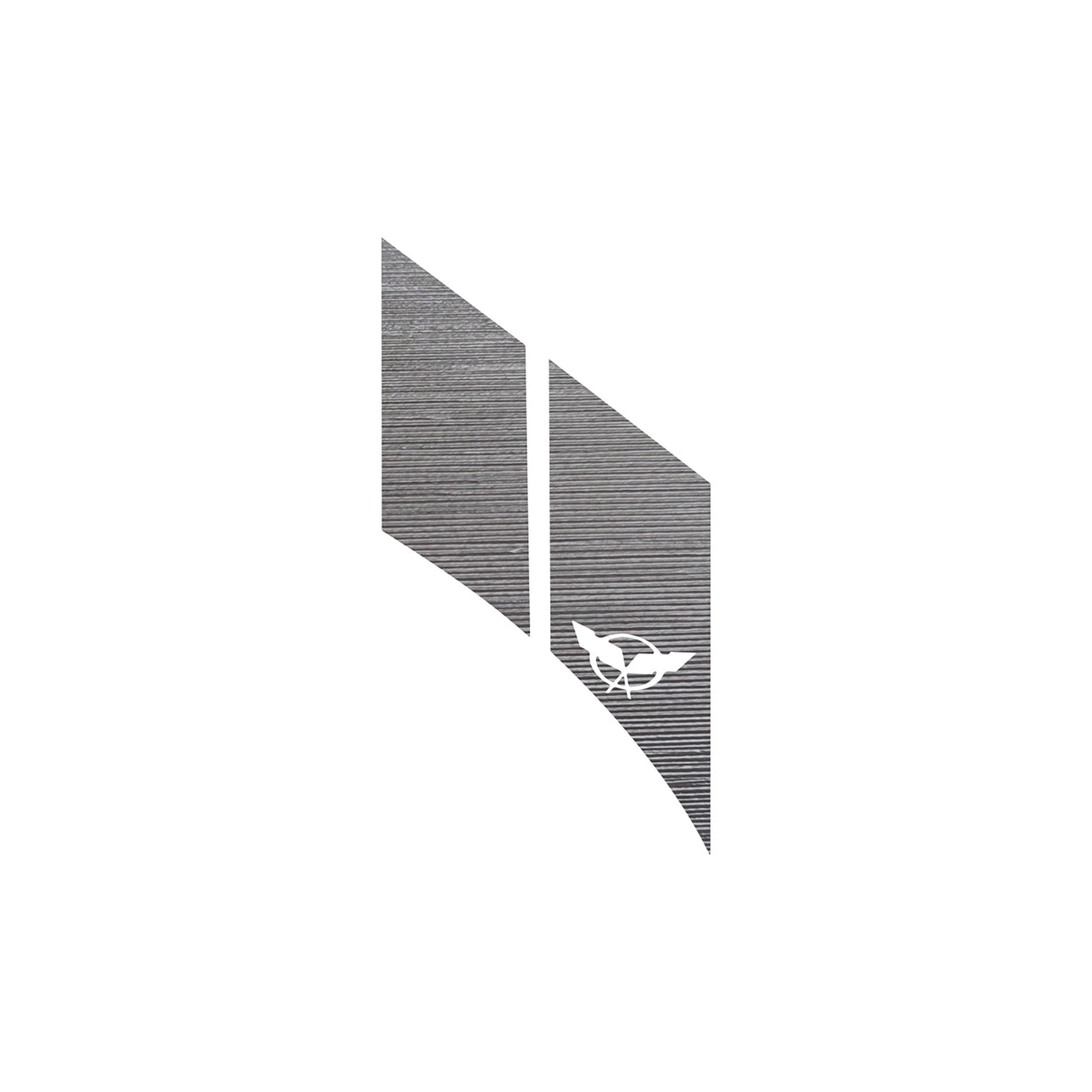 1997-2004 Corvette GS Hash Marks W/ Cutout Driver Brushed Aluminum C5 - Crossed Flags - CA-79446-Corvette-Store-Online