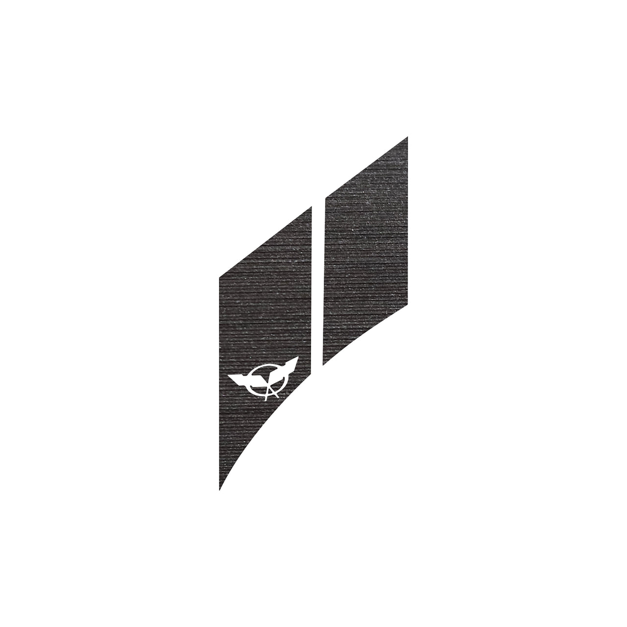 1997-2004 Corvette GS Hash Marks W/ Cutout Psngr Gunmetal Brushed Steel C5 - Crossed Flags - CA-79506-Corvette-Store-Online