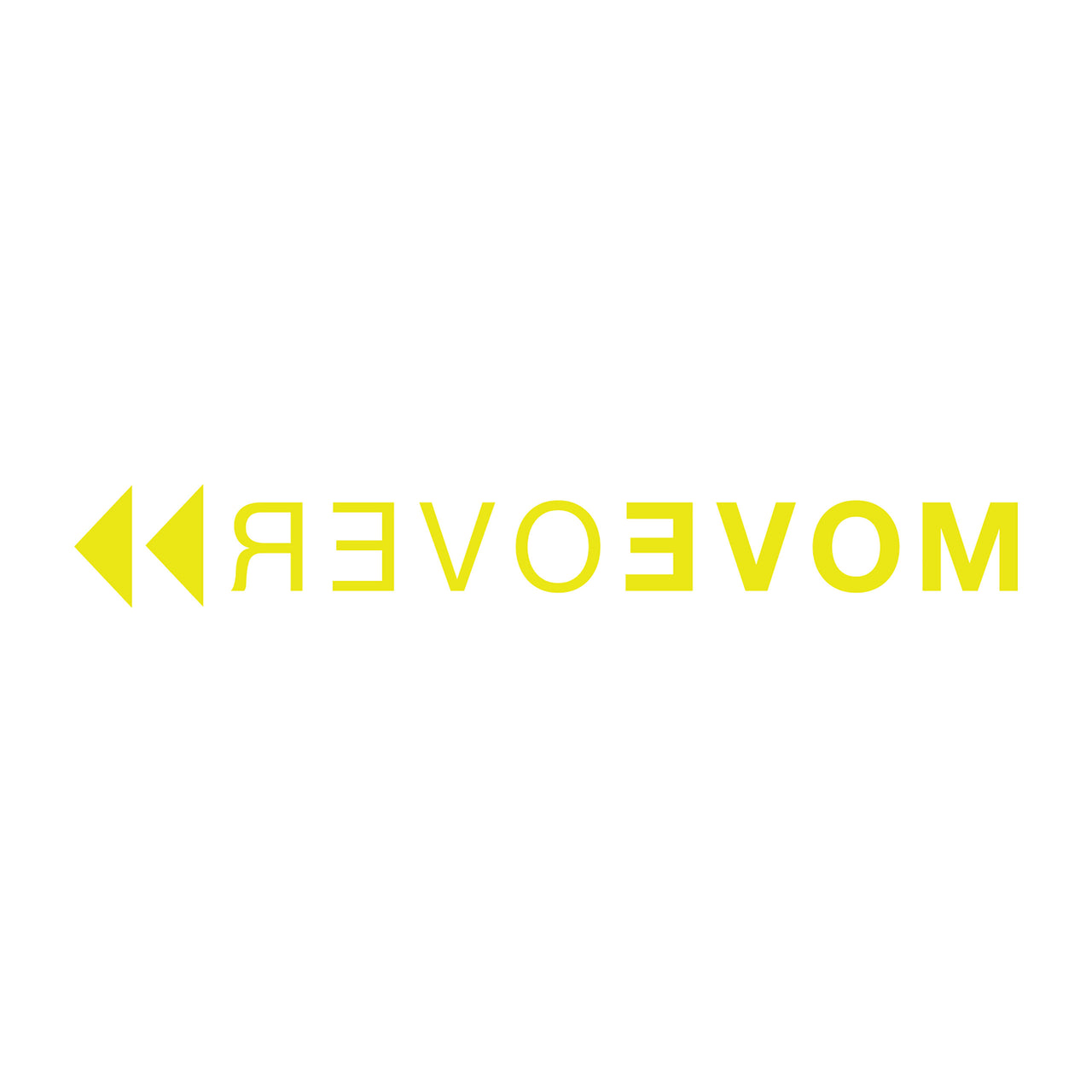 1953-2023 Corvette MOVE OVER Script Windshield Banner Decal - 45 inch Gloss Yellow - CA-79709-Corvette-Store-Online