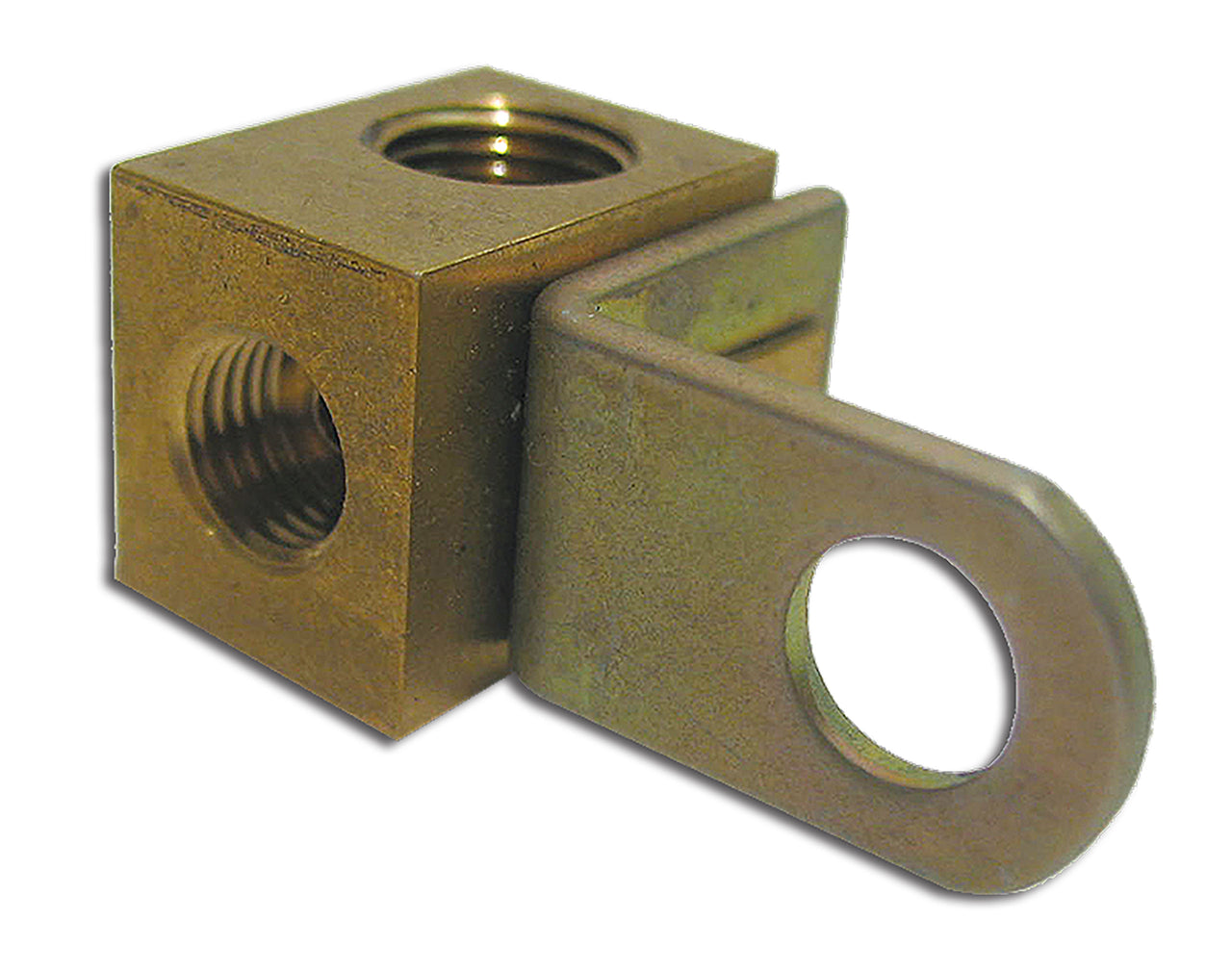 1956-1962 Corvette Brake Line Block Left Front - CA-8122-Corvette-Store-Online