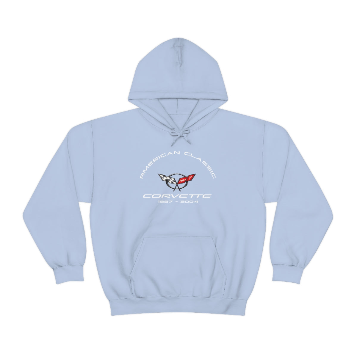 C5 Corvette Hoodie, Heavy Blend Hooded Sweatshirt, Unisex Pullover for Car Enthusiasts, Great Gift for Chevy Fans and Classic Sports Car Lovers