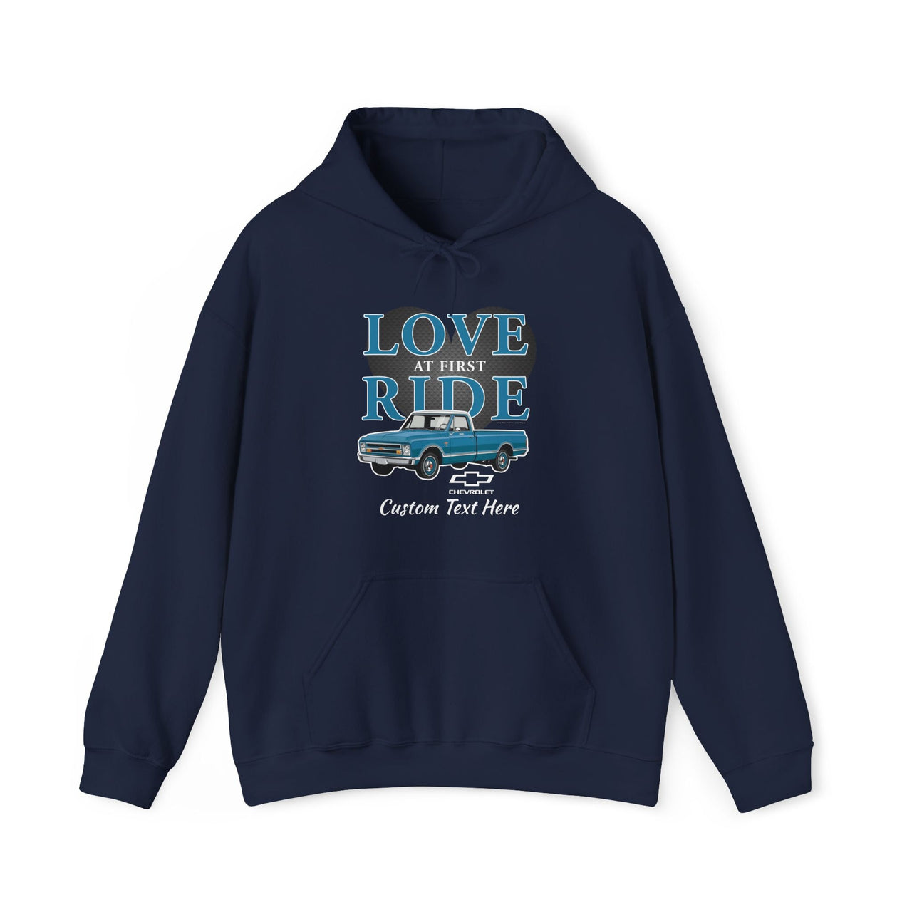 Chevrolet C10 Love at First Ride Personalized Hoodie