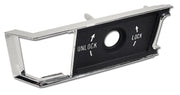 1968-1977 Corvette Door Panel Lock Knob Insert Plate RH - CA-8987-Corvette-Store-Online