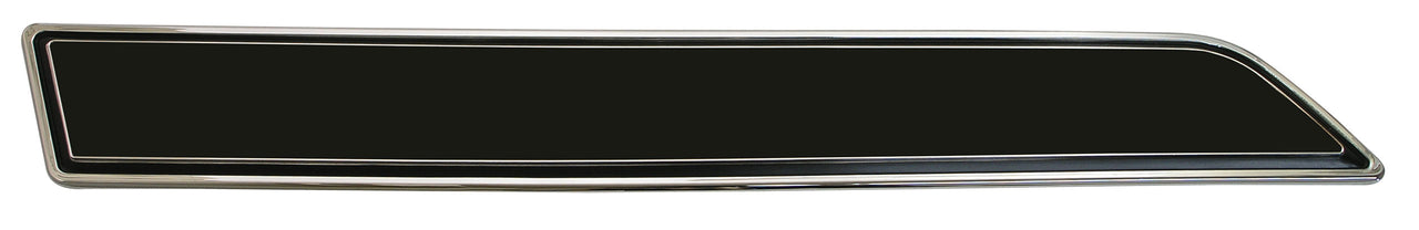 1977-1977 Corvette Door Panel Insert Plate W/Black Insert LH - CA-8992-Corvette-Store-Online