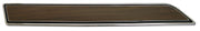 1970-1976 Corvette Door Panel Insert Plate W/Walnut Insert LH - CA-8994-Corvette-Store-Online