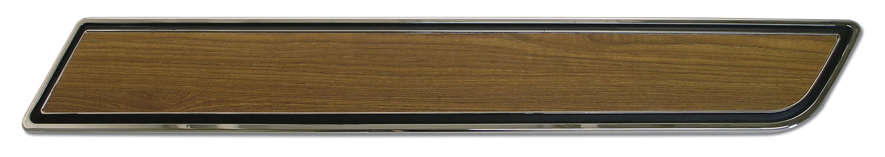 1976-1976 Corvette Door Panel Insert Plate W/W/Teak Insert RH - CA-9001-Corvette-Store-Online