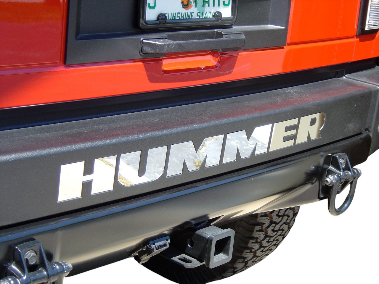 Hummer H2 Bumper Lettering Kit