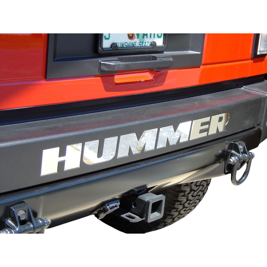 Hummer H2 Bumper Lettering Kit