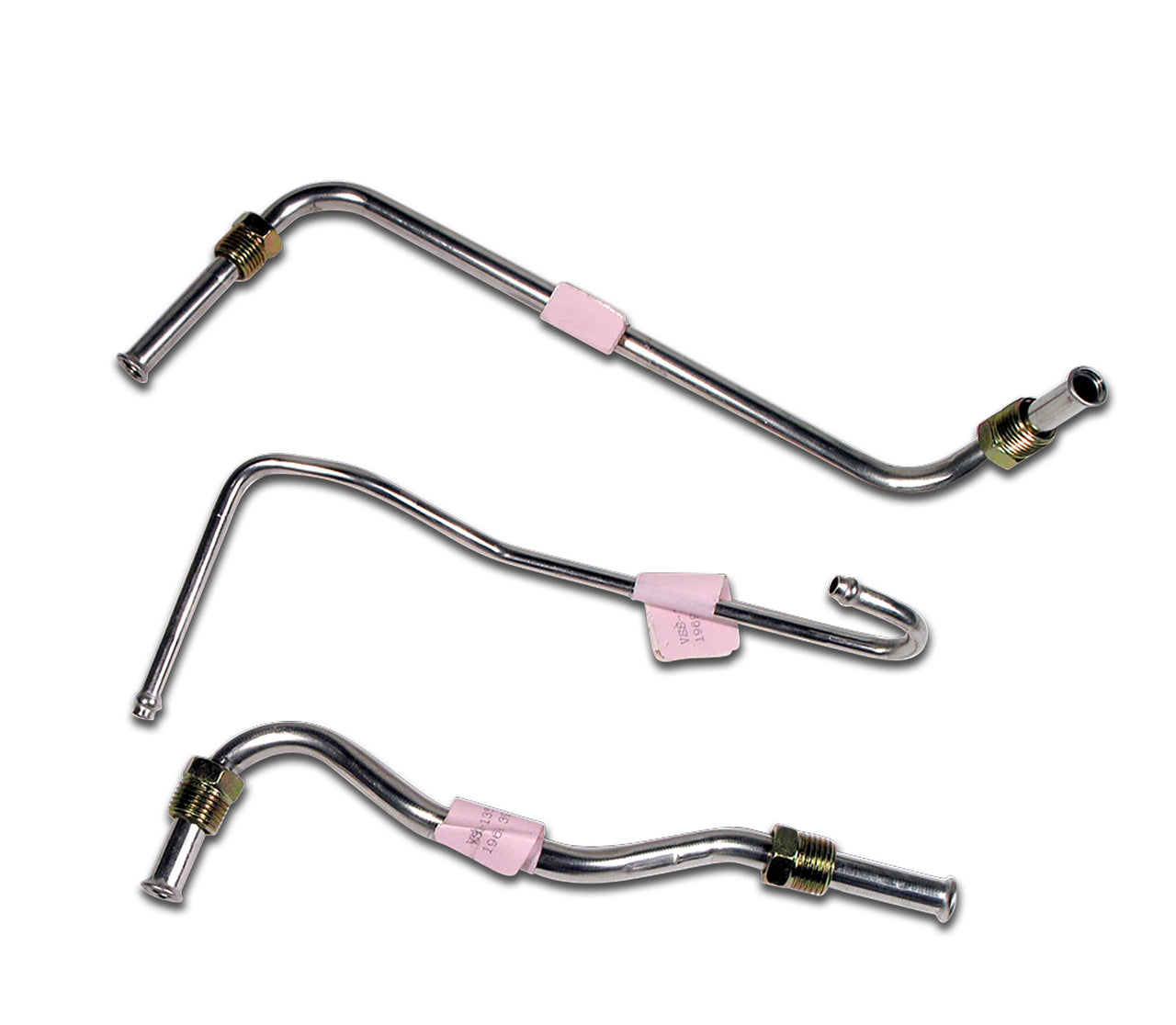 1969-1969 Corvette Gas Line Stainless Steel Pump To Carburetor 390HP - CA-9843-Corvette-Store-Online
