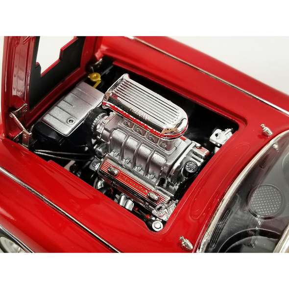1961 Chevrolet Corvette Gasser #36 Red "Original Mazmanian" Limited Edition 1/18 Diecast Model Car