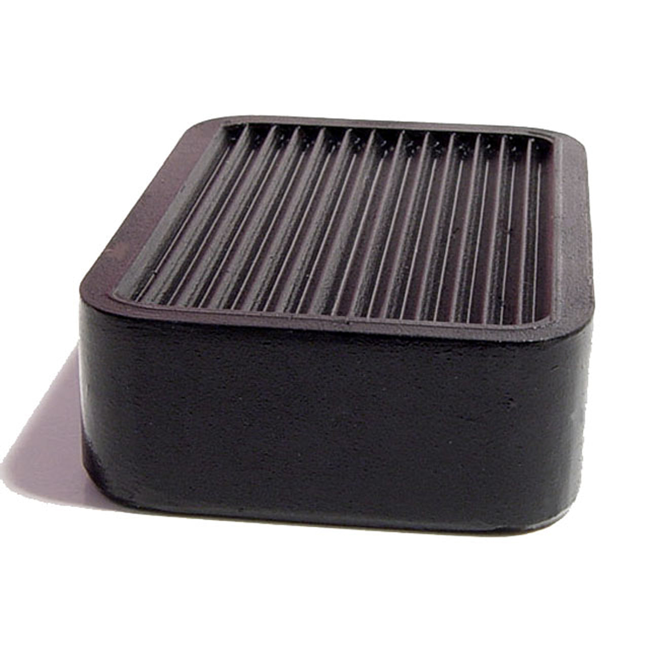 Ap 28 Accelerator Pedal Pad 1-3/16" Wide X 1-5/8" Long Each Mg Mga 1956-1962, Mgb 1963-1981