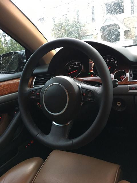 2003-12 Audi S3 steering wheel cover - 3-spoke type 1