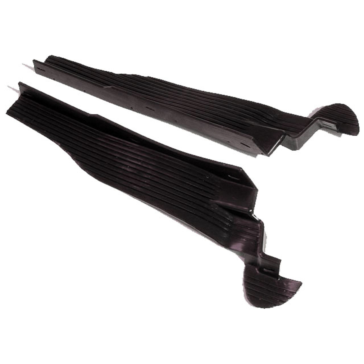 Bg 113 Rear Bumper Stone Deflector Ends Pair Ford Galaxie 1964