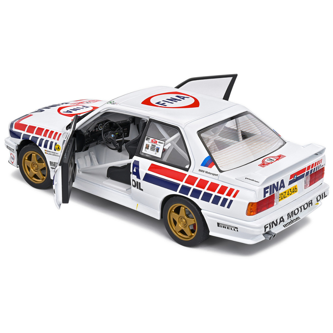 bmw-e30-m3-gr-a-18-marc-duez-alain-lopes-rally-monte-carlo-1989-competition-series-1-18-diecast-model-car-by-solido