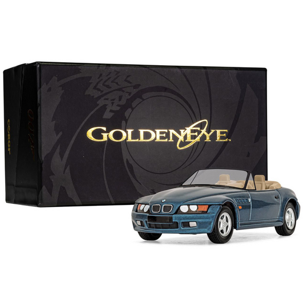 BMW Z3 Roadster James Bond 007 "GoldenEye" (1995) Movie Diecast Model Car