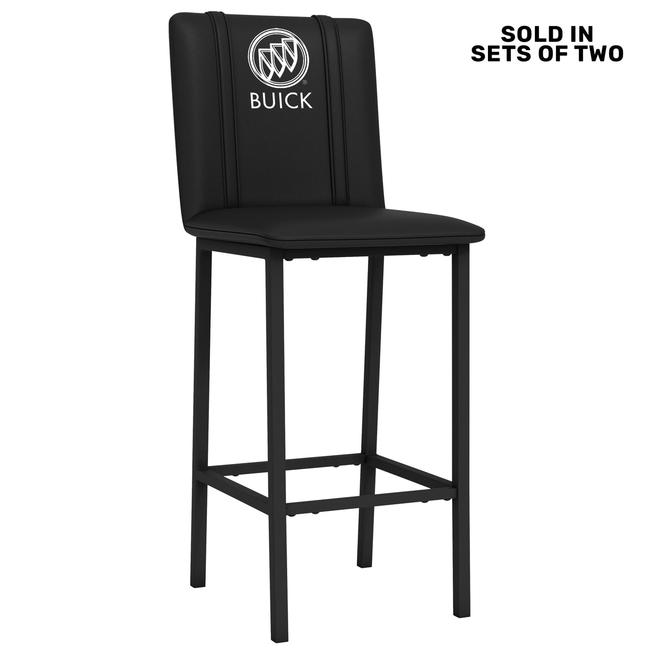 Bar Stool 500 with Buick Logo Set of 2