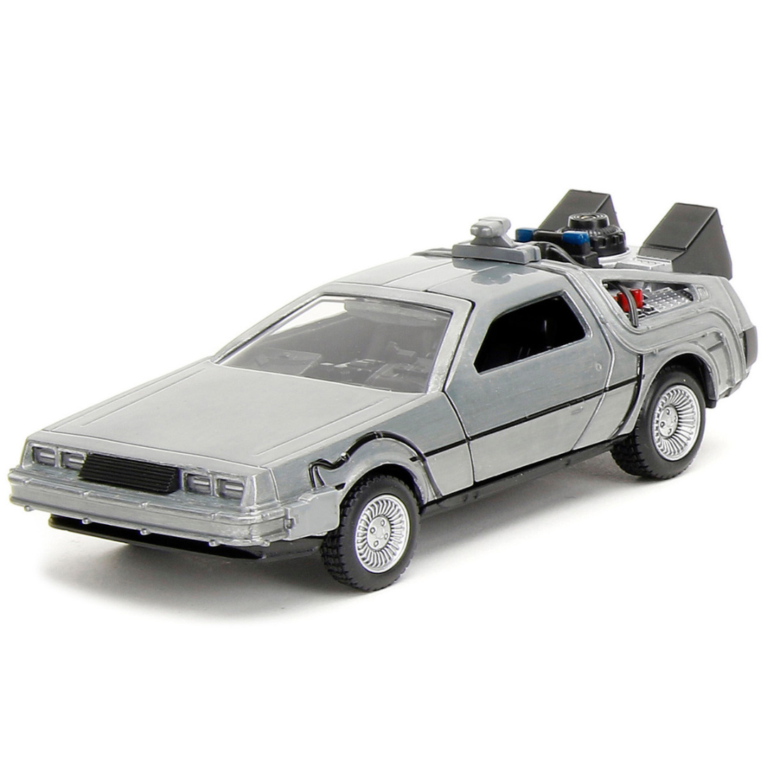 back-to-the-future-delorean-set-of-3-pieces-1-32-diecast-model-cars-by-jada