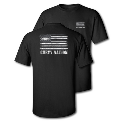 Bowtie America Chevy Nation Black T-Shirt