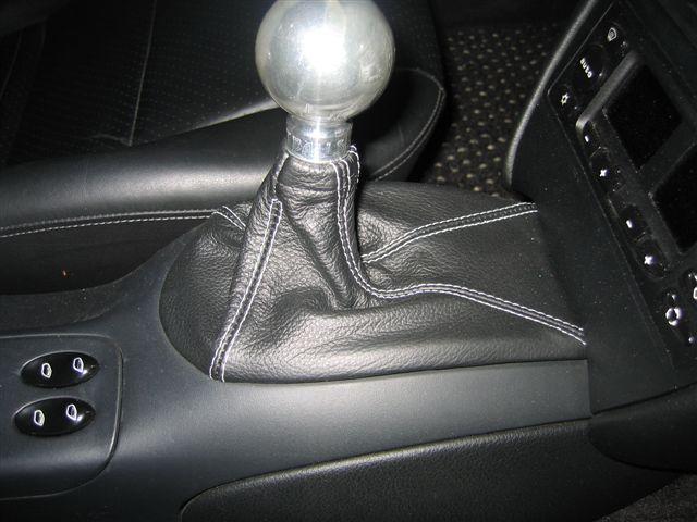 1996-04 Porsche Boxster shift boot - separate shift knob