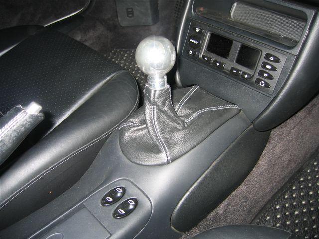 1996-04 Porsche Boxster shift boot - separate shift knob