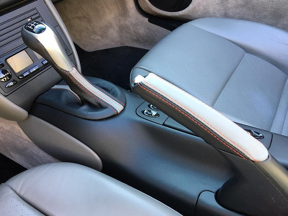 1996-04 Porsche Boxster shift boot - integral shift knob cover