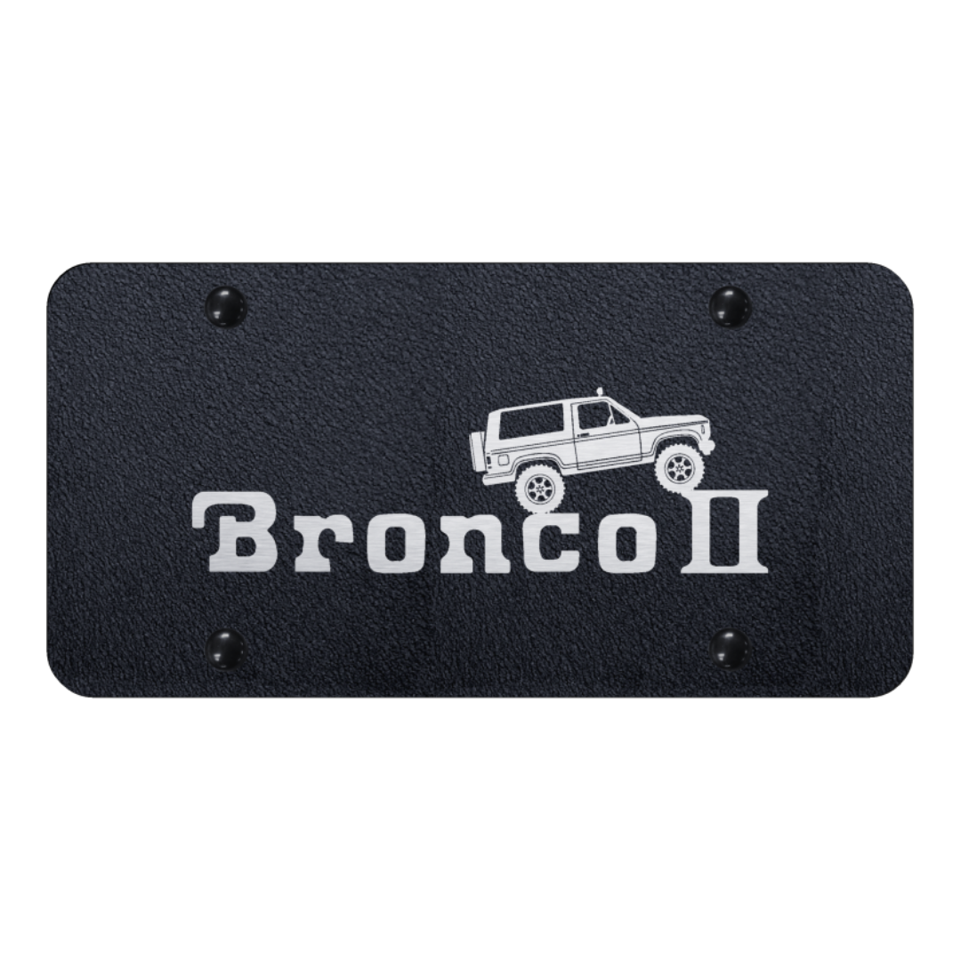 bronco-ii-climbing-license-plate-laser-etched-rugged-black