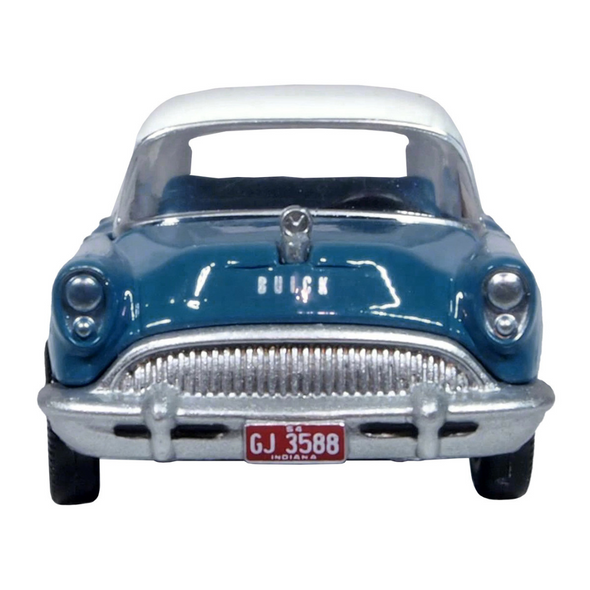 Buick Century Estate Wagon Ranier Blue 1/87 (HO) Scale Diecast Model Car by Oxford Diecast