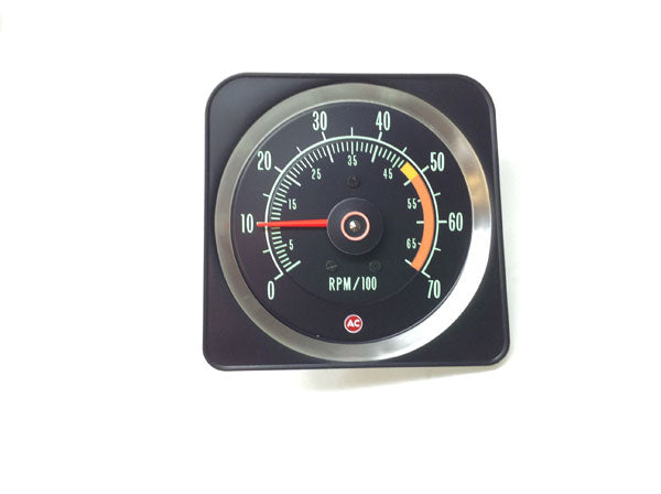 1969-1969 Chevrolet Camaro In-Dash Tach 7000/5000 Redline - SS350 - CA