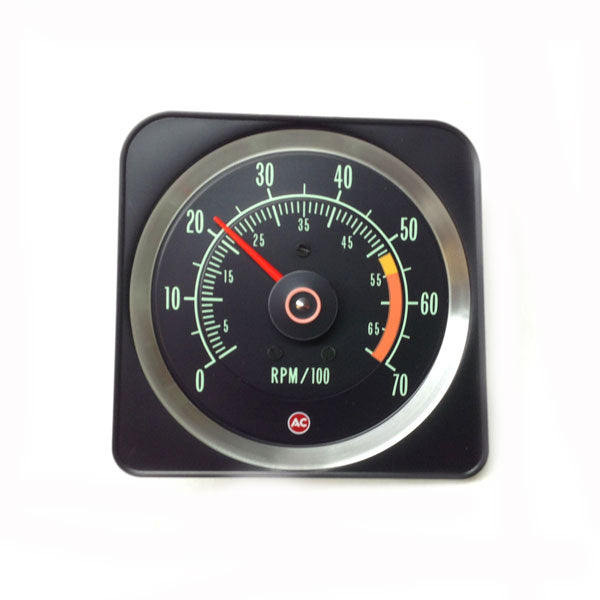 1969-1969 Chevrolet Camaro In-Dash Tach 7000/5000 Redline - 325 or 350HP - CA