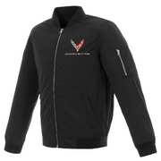 c8-corvette-black-nylon-bomber-jacket