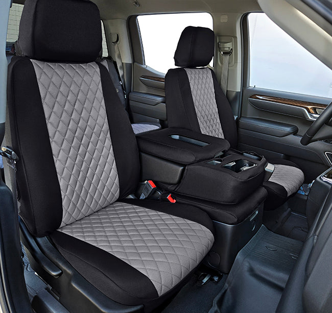 Custom Fit Classic Car & Truck Seat Covers for Mustang, C10, Bronco, Firebird & CJ7 – Cordura Diamond Quilted | Made in USA