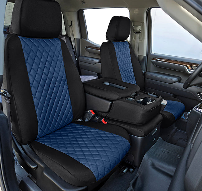 Custom Fit Classic Car & Truck Seat Covers for Mustang, C10, Bronco, Firebird & CJ7 – Cordura Diamond Quilted | Made in USA