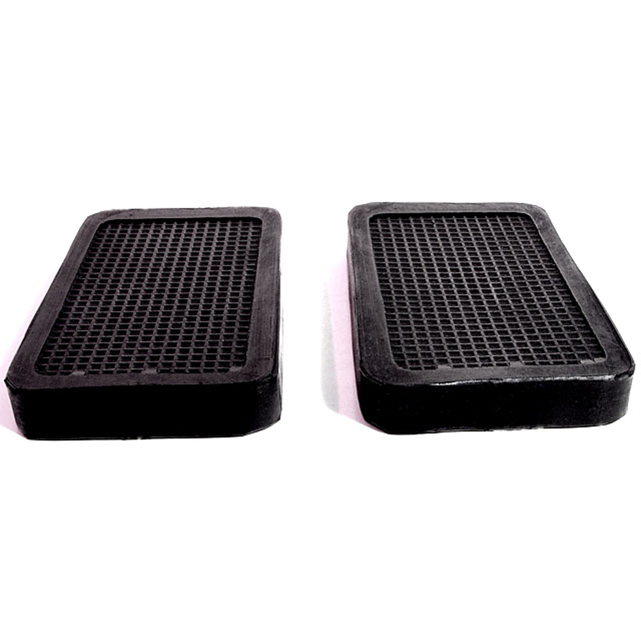 Cb 20 Clutch And Brake Pedal Pads 2-1/4" Wide X 4" Long Pair Nash 400 Series 1936, 600 1946-1948, 600 Custom 1949, 600 Super Special 1949