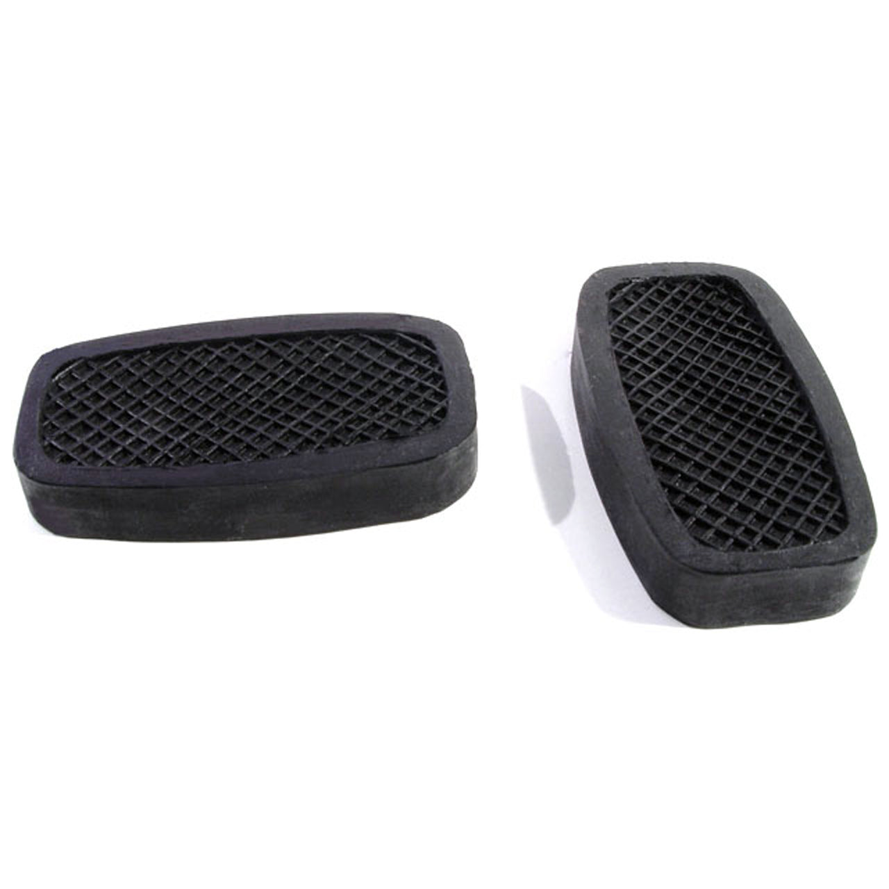 Cb 46 Clutch And Brake Pedal Pads 2" Wide X 3-5/8" Long Pair Graham Cavalier 1937, Cavalier Model 90 1936, Crusader 1937, Crusader Model 80 1936