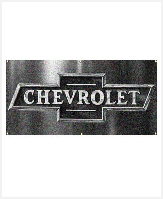 CHEVROLET 1942 BLACK BOWTIE Banner