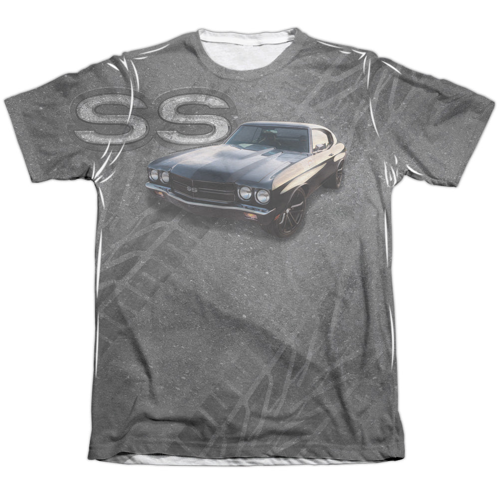Chevrolet Muscle Chevelle SS-Adult Regular Fit Short Sleeve -White