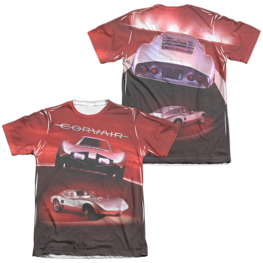 Chevrolet Silver Bullet (Front/Back Print)-Adult Regular Fit Short Sleeve  -White
