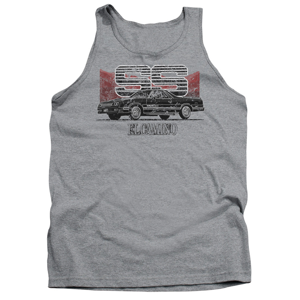 Chevrolet El Camino SS Mountains-Adult Tank Top-Athletic Heather