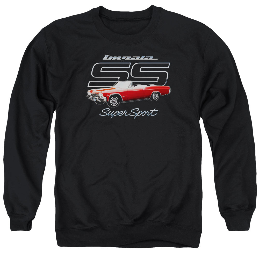 Chevrolet Impala SS-Adult Crewneck Sweatshirt-Black
